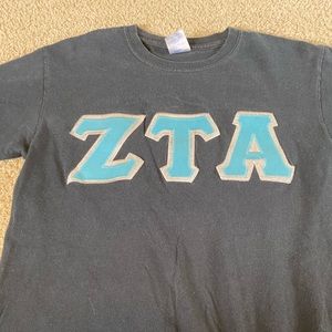 ZTA letter shirt
